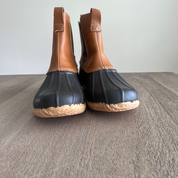 NWOT Men's Lands' Chelsea End Duck Boot Size 12D Tan - Picture 6 of 11